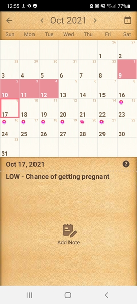 Has anyone fallen pregnant 5 days after their period and 5 days before scheduled ovulation on an app,?