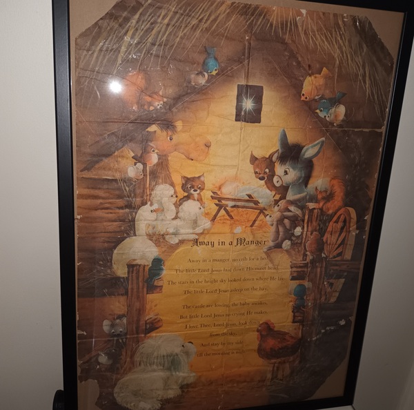 What to do with mum's vintage Christmas paper