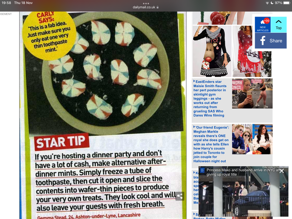 Vital question 😆 - best after-dinner mints