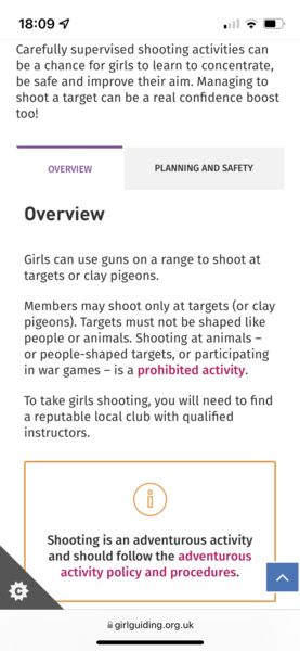 A trans-Identified BDSM fan/gun nut is now a senior leader at Girlguiding