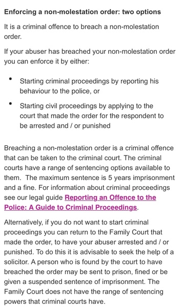 What can the police do about indirect harassment? Feeling very scared.