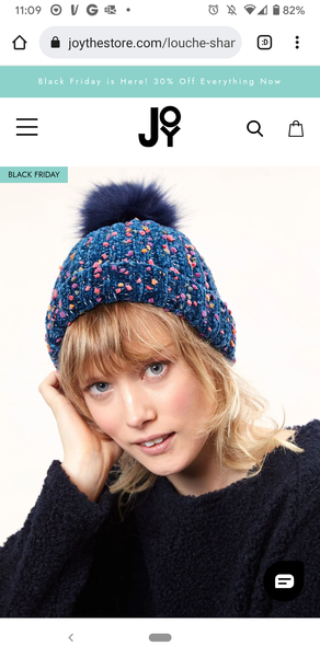 Matching scarf for hat