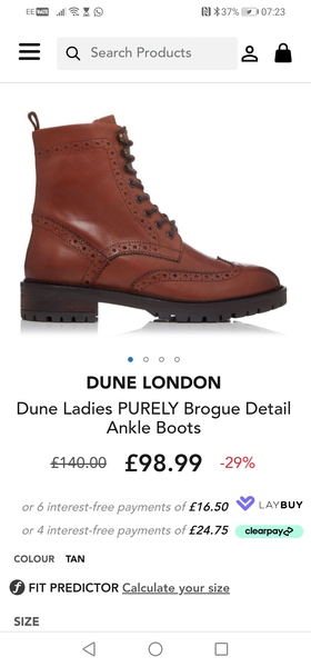 The quest for boots - help!!