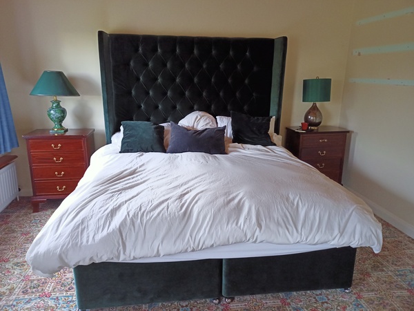 To get a fucking huge bed?