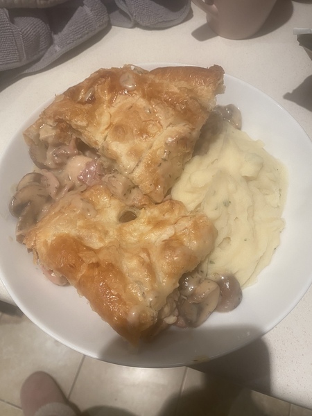 What can I make for dinner with chicken, bacon and mushrooms?