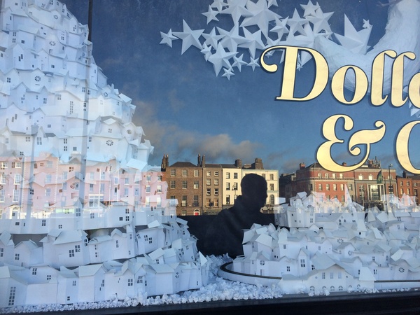 Christmas window displays