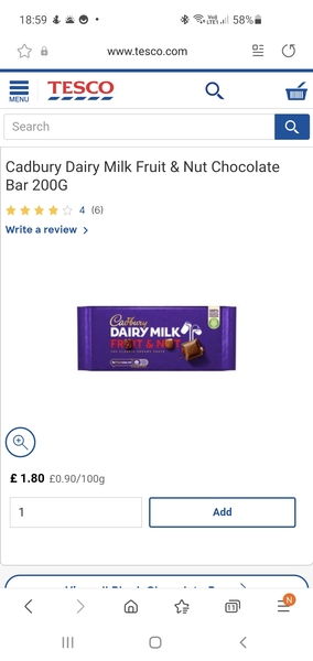 Giant Cadbury's bars