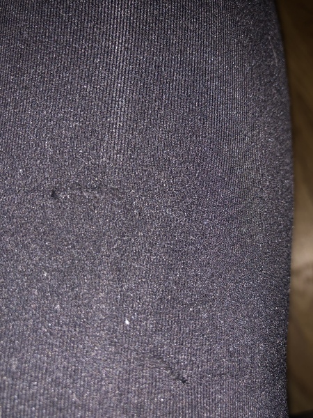 New leggings - damaged - would you take them back?