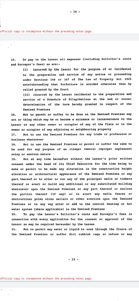 Or is DH - Works on leasehold property