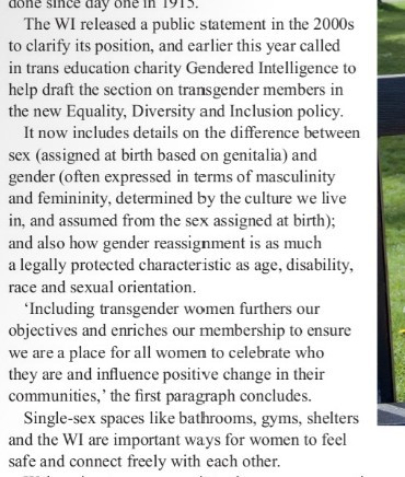 The Women's Institute and inclusivity