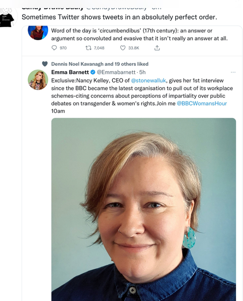 Woman's Hour 18/11/2021 Nancy Kelley CEO of Stonewall