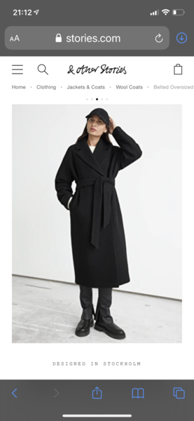 What coat are you wearing right now?