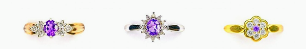 To show me your engagement rings?