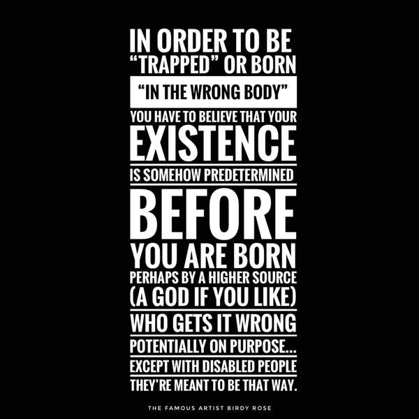 Born in the wrong body