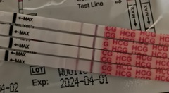 Can I be hopeful? Nothing on scan yet - timeline...