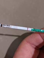11/12DPO.... V v faint positive???
