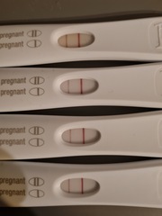 Can I be hopeful? Nothing on scan yet - timeline...