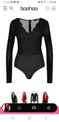 What to wear with this long sleeved bodysuit?