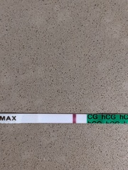 Curious if anyone sees a faint line?