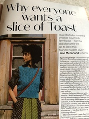 Toastie in our winter woolies. Toast #10