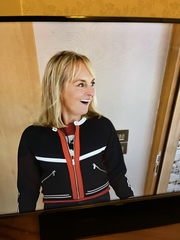 Louise Minchin jacket - I’m a Celeb