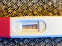 Ovulation test thin dark line but does it count?