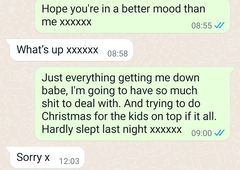 Need to not message him