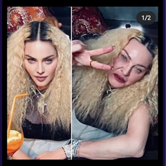 Madonna’s face? I can’t believe there’s not a thread already?