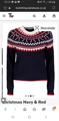 Pretty Christmas jumper/cardigan