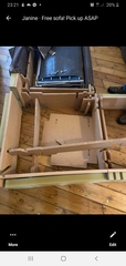 To ask for your help with my sofa