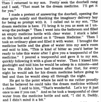Dream medicine for children