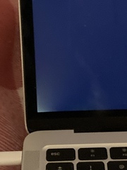 Mac book - what’s caused this, does anyone know?