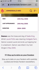 Mad Meena murders more- emmerdale thread ***NO SPOILERS***