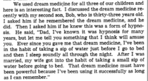 Dream medicine for children