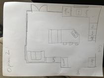 2 kitchen extension layouts - another for critique please!