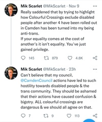 Camden’s rainbow crossing