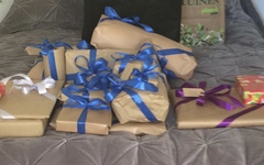show us your wrapped presents!!