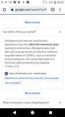Any medics about? SSRI delaying ovulation