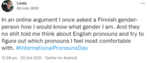 TRA understanding of 'what is a woman'?