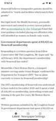 The Department of Health has ended its involvement with the Stonewall diversity scheme