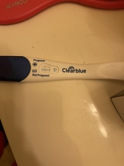 dark THIN blue line positive test result?