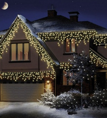 Early Christmas decorations = working class