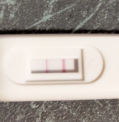 Ovulation test thin dark line but does it count?