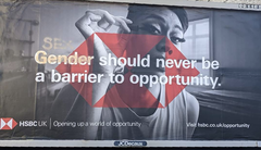 HSBC advert: gender should never be a barrier to opportunity