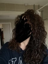 Curls on thick wavy hair?