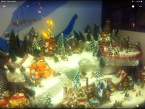 Christmas window displays