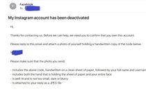 Any instagram users, Am I likely to get it back?