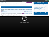 Black sections over text. Advert?