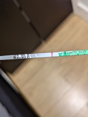 Indent or V faint positive?