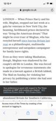 Meghan Markle ANL court appeal. Thread 2.